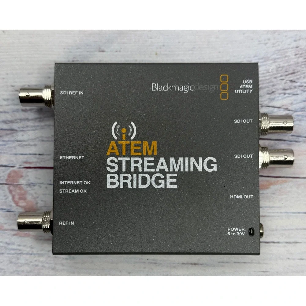 blackmagic design atem streaming bridge